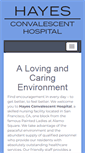 Mobile Screenshot of hayesconvalescent.com
